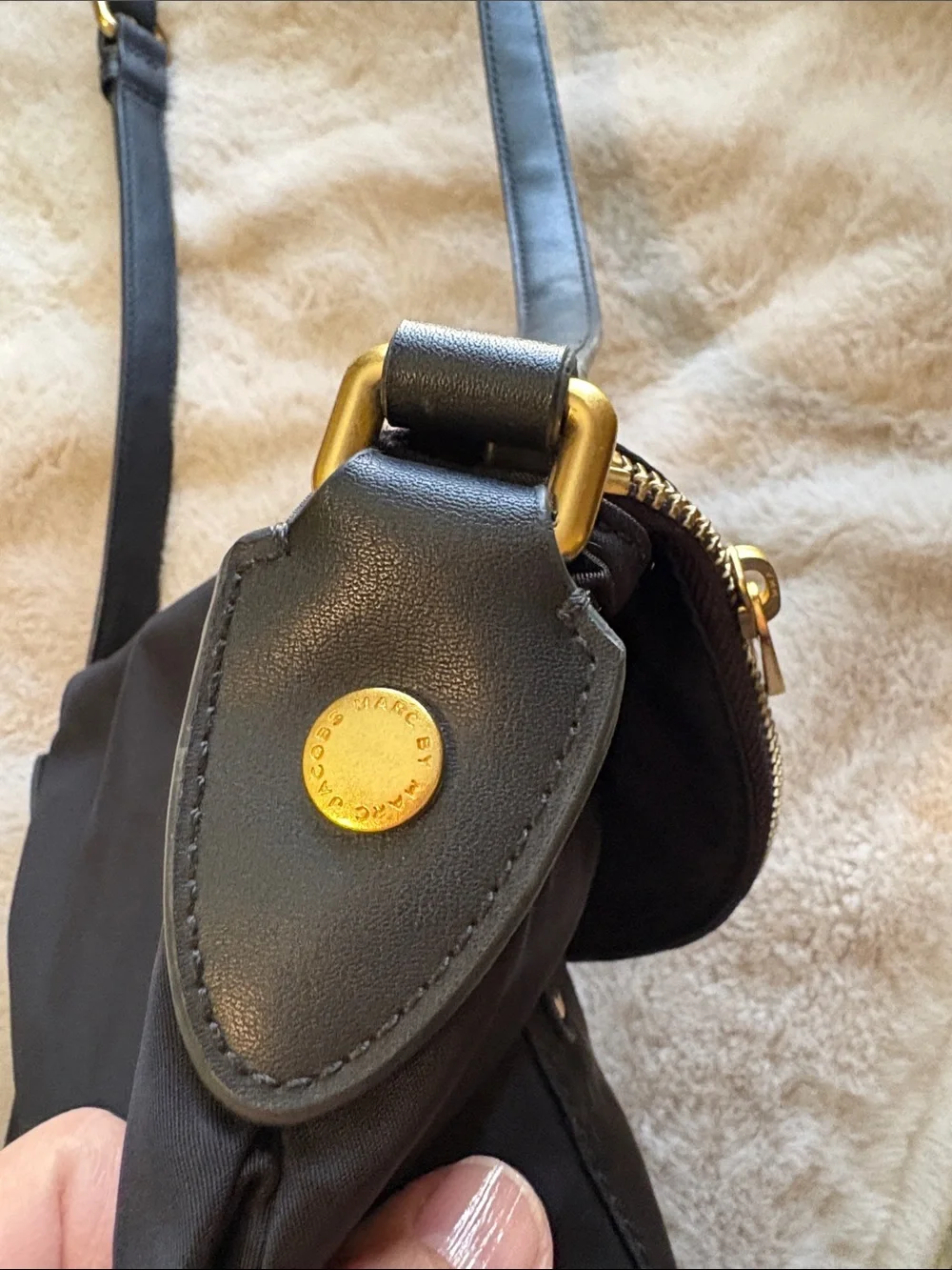 Marc By Marc Jacobs Black Cross Body Bag